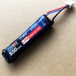 АКБ BlueMAX 600mAh Lipo 7.4V AEP (для электропистолетов)